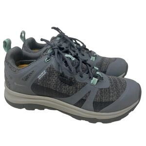 KEEN Women Terradora 2 Waterproof Hiking Shoe Steel Grey/Ocean Outdoor 7.5